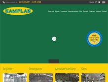 Tablet Screenshot of kamplan.com
